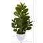 22 po Zamioculcas artificiel en pot