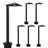 Steel Low Voltage Integrated LED Metal Pathway Light Pack