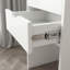 Bureau de coiffeuse blanc 3 en 1 avec miroir rabattable, 2 tiroirs, rangement de tabouret caché et éclairage à DEL 3 couleurs