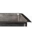 20" Rectangle Hammered Copper Kitchen/Bar/Prep Single Basin Sink in Nickel