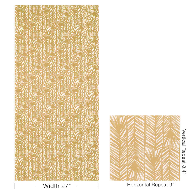 Lilly Pulitzer Costa Verde Wallpaper, Sand