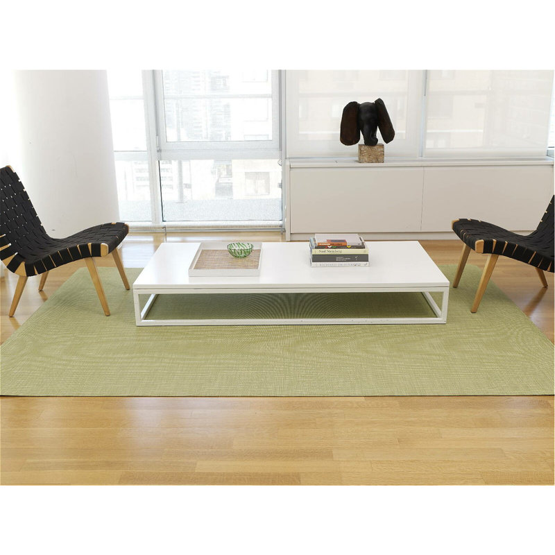 Mini Basketweave Hand Woven Indoor / Outdoor Area Rug, Rectangle 183 x 270cm