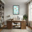 Plantes et fleurs, motif de poissons et d'algues corail sous l'eau-942390814