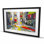 Abstract Texturized Cityscape - Contemporary Framed Print