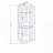 Curio Cabinet Lighted Glass Display Curio Cabinet w/Tempered Glass Doors and Shelves, Crown Corner Cabinet with Bulb, Corner Storage Decoration for Living room and Bedroom Cherry-116127991