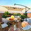 Parasol rectangulaire pour terrasse extérieure 2X3M-233113807