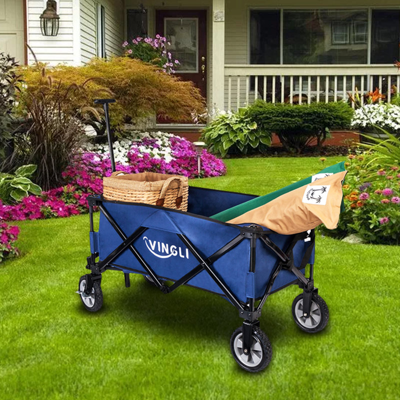 Chariot de chariot pliable en acier