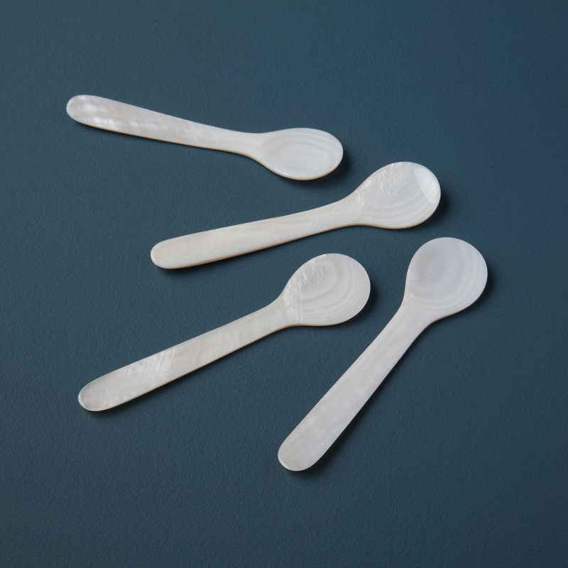 Large Shell Spoons, Set of 4