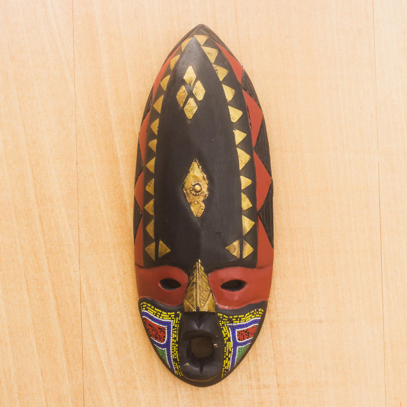 Sculpture togolaise en bois d'épouvantail