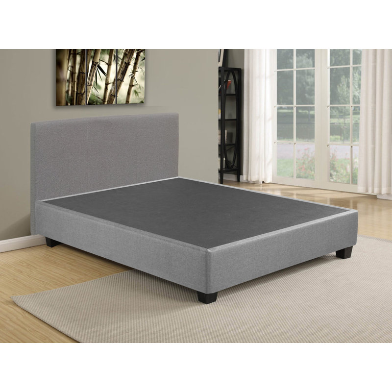 Lit standard en bois massif Medora, Simple