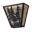 2 - Light Flush Mounted Sconce