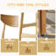 Chaise haute (ensemble de 2)