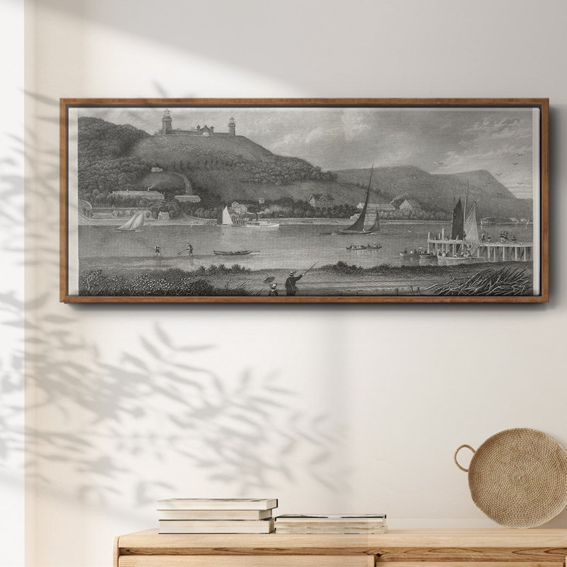 The Highlands of the Neversink - toile encadrée, H 20 po x l 50 po