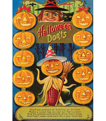 Affiche rétro’halloween