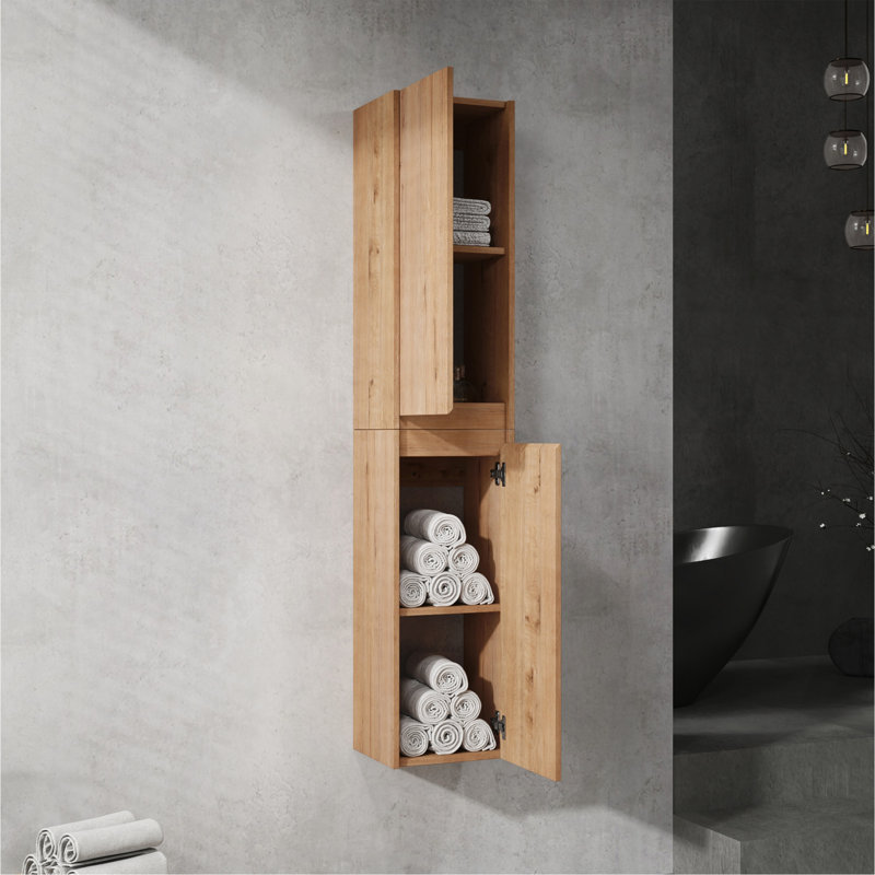 Armoire murale Tomas, Brun