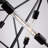Andi 4 - Light Square Metal Cage Open Frame Pendant Lamp Industrial Filament