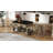 Extendable Kitchen Island with Storage, Multi-Functional Kitchen Cart with Built-In Power Outlets, Retro Kitchen Island on Wheels with Drawers and Open Shelves for Kitchen (Espresso+Natural)-124834761