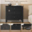 Amberrae Large 3 Drawer Dresser, Wide Chest of Drawers-1716404405