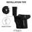 Los Flexi Extra Tall Two-Piece Toilet with Elongated Bowl, Soft-Close Seat, and 1.28 GPF Flush-129160046
