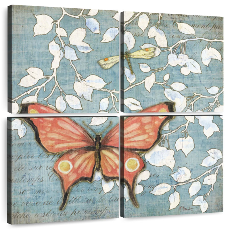 Brampt Mariposa Butterfly I, 50" H x 50" W