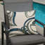 Coussin décoratif intérieur / extérieur bleu Modern Modern-115169386-115169453