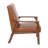 Devansshi Mid-Century Modern Arm Chair with Wooden Frame and Arms-491802943