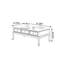 Table basse à 6 tiroirs avec rangement Retro-735453539