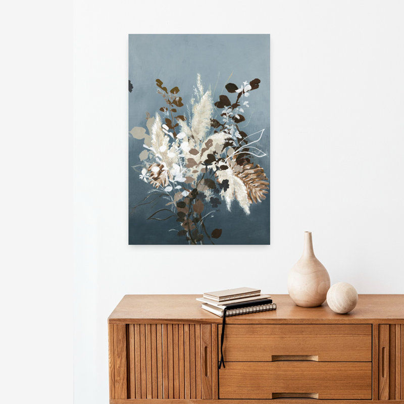 Feuilles lumineuses 3, art contemporain abstrait, H 24 po x l 16 po
