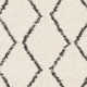 Mossy Moroccan Charcoal/Light Beige Area Rug