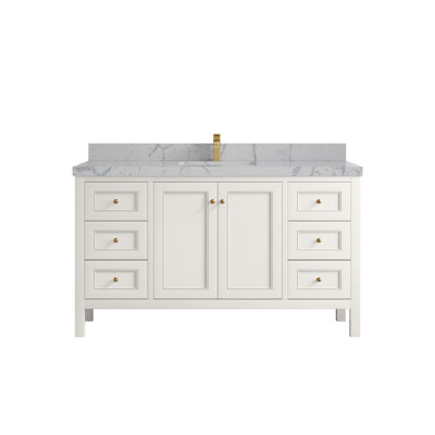 Nashville X P 22 po De salle de bain Quartz gris Piatra