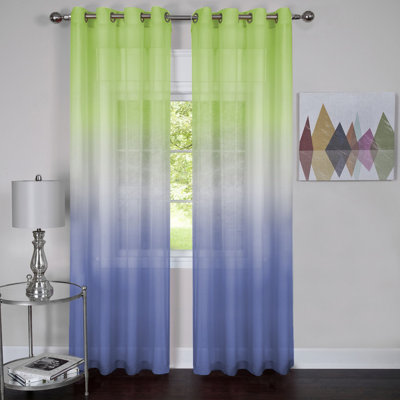 Lilie Semi Sheer Curtain Single Panel