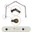Tringle à rideaux simple pour baie vitrée à 4 côtés Hardaway-119114748-28852047