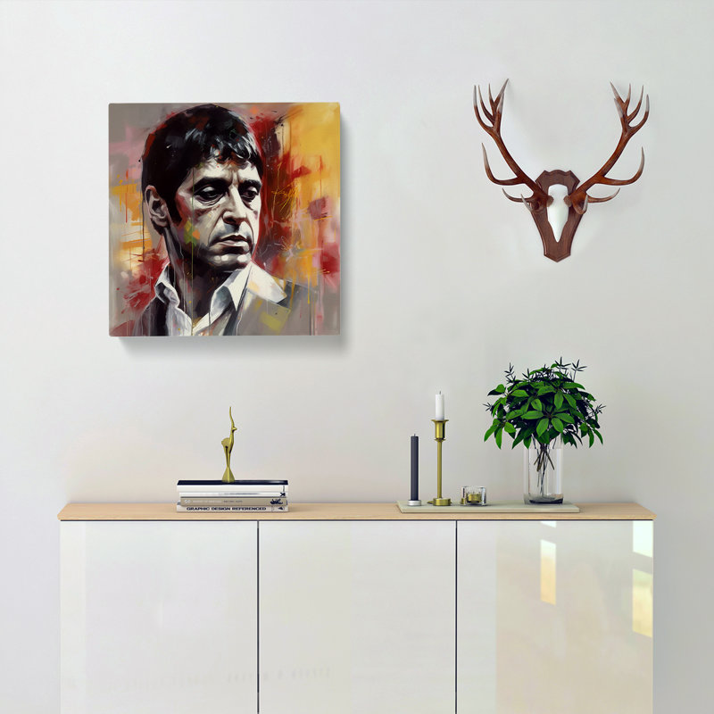 Modern Wall Art - Wrapped Canvas, 35cm H x 35cm W x 3cm D
