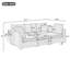 Canapé modulaire Modern-756502934