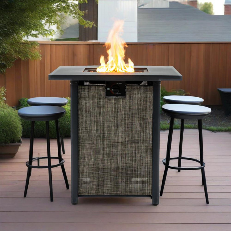 Table foyer au gaz propane 28 po