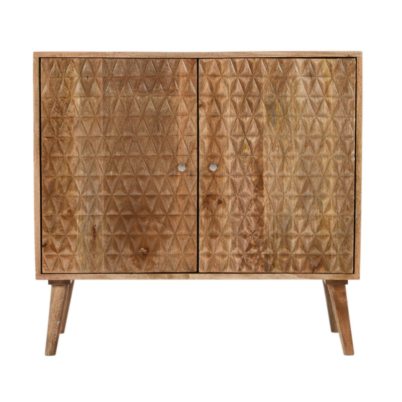Cronius Solid Wood 2 - Door Standard Accent Cabinet