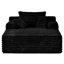 Chaise longue rembourrée Corduroy-1338575056