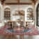 Fillender Washable Soft Vintage Rug Fashion Floral Rug For Living Room Dorm Decor