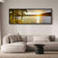 «Nature Landscape Tranquil Lake Sunset Golden Hour Landscape», reproduction d'art sur toile-98042258-111568240