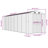 Vidaxl Garden Shed Galvanized Steel Large Garden Shed-114019012-114019013