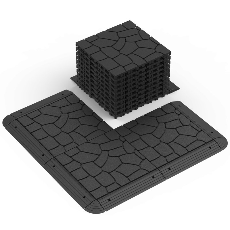 Carreaux de terrasse 12 "New Stone Texture, Gris