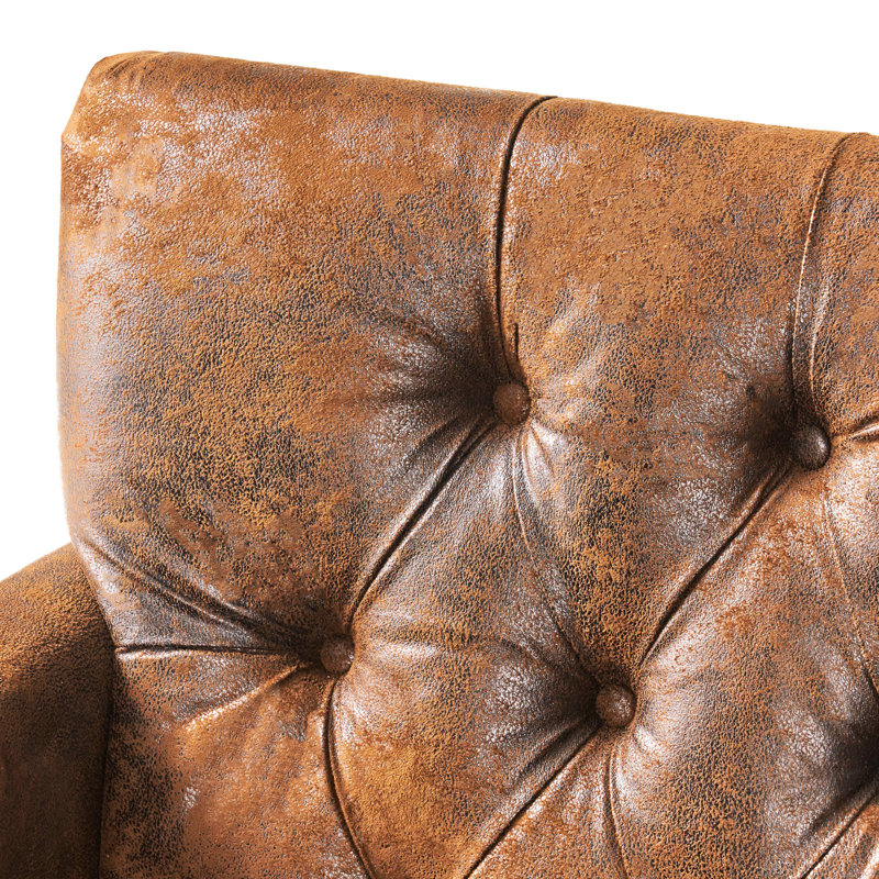 Chaise en microfibre Fashion, Brown