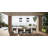 Oswyn 6 Light Outdoor Chain Mount Ceiling Fixture in Black