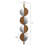 Wood Framed Round Wall Decor Mirror-1548645646