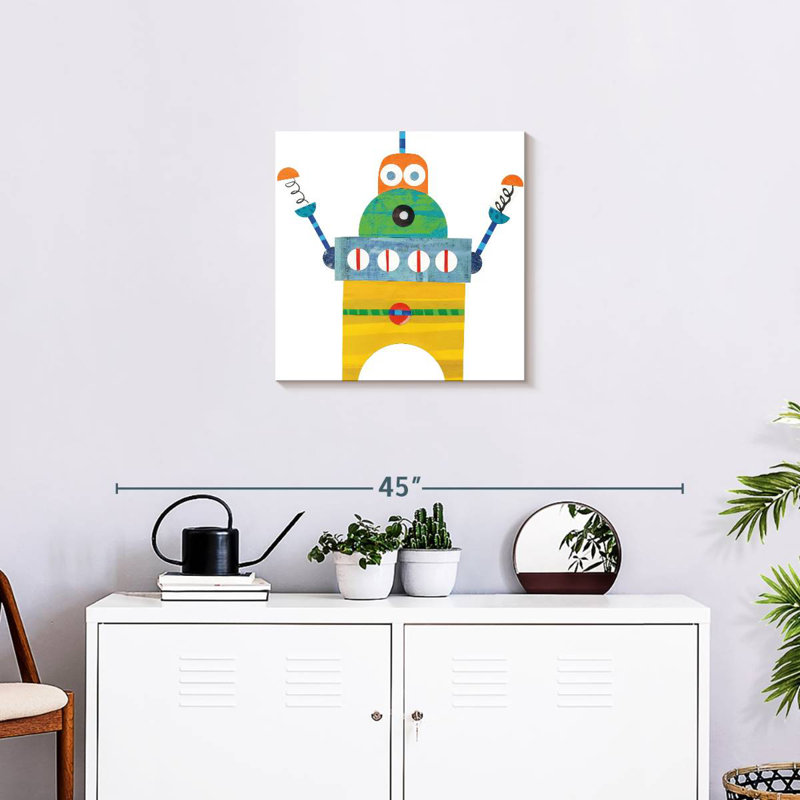 Ashelle Robot Party III, 20" H x 20" W