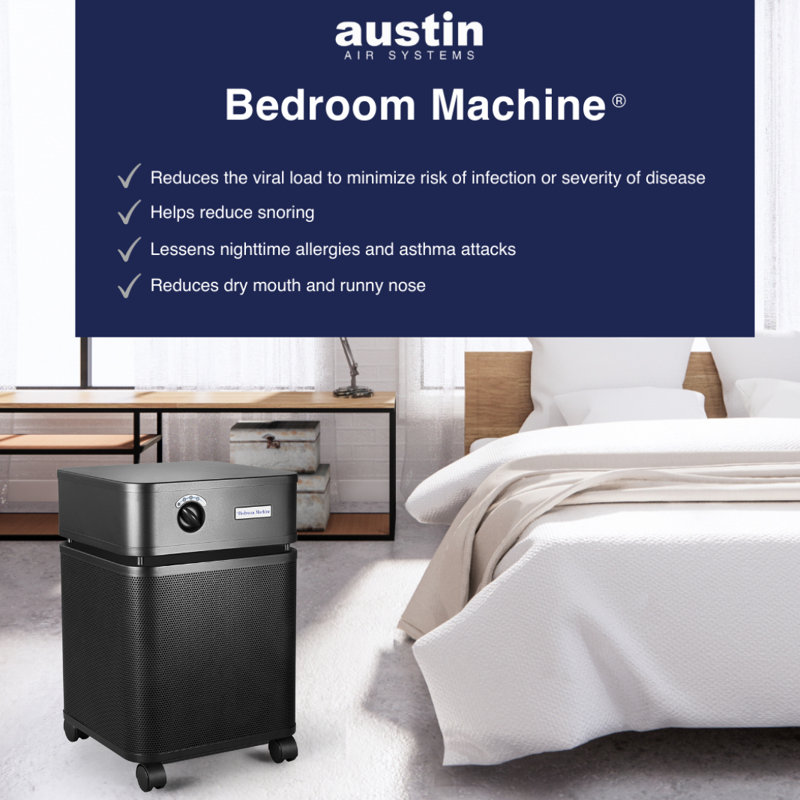 Purificateur d'air Austin, Noir