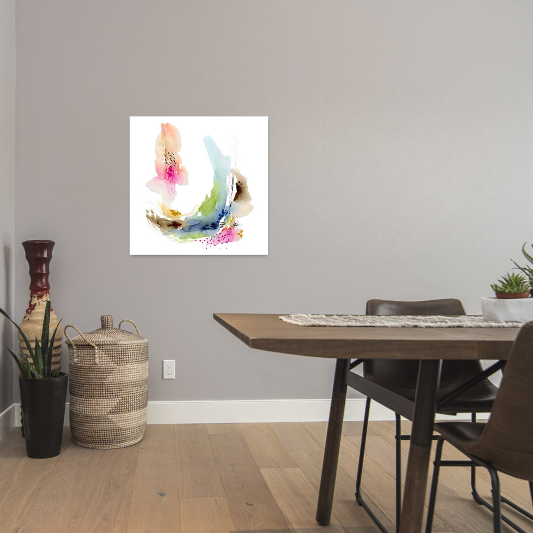 Abstract Watercolor 1 Abstract Contemporary Delicate Wall Art Print