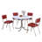 Kimlee 4 - Person Pedestal Dining Set-1020658236