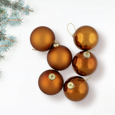 Ornement de Noël boule de verre