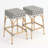 Roan 25'' H Wicker Patio Bar Stool-99420097